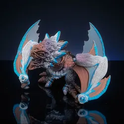 Lava Dragon - Articulated and Posable Dragon