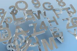 Letters, Numbers & Symbols OH MY!  (100mm tall Arial Bold by 10m