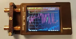 nanoVNA-H BNC/SMA connector holder