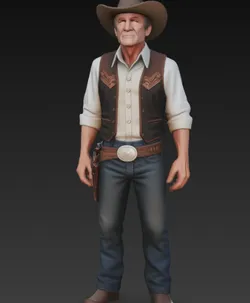 Old cowboy v2 / viejo cowboy