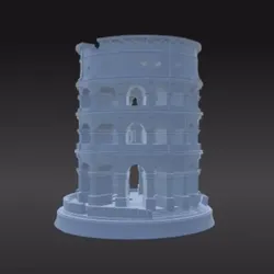 Roman Colosseum – Ultra-Detailed Historical Miniature (OBJ)