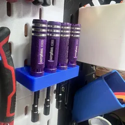 Screwdriver holder for skadis tray