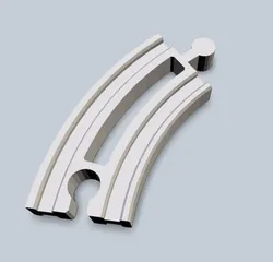 toys train track curve