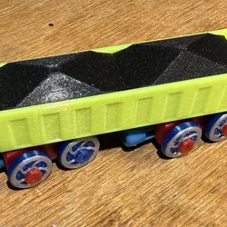 Train Coal Wagon with load for BRIO - Lillabo