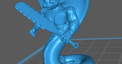 Yuan-Ti / Snake-man Warrior, Pose 1