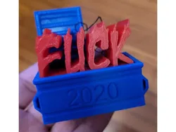 2020 Dumpster Fire Ornament