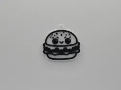 Cute Hamburger Keychain