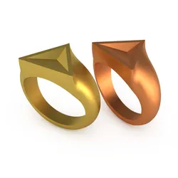 Fișiere pentru imprimante 3D | Fișier 3MF | AC-MENS-RING-082