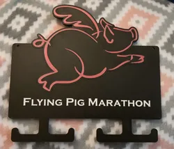 Flying Pig Marathon Medal Holder