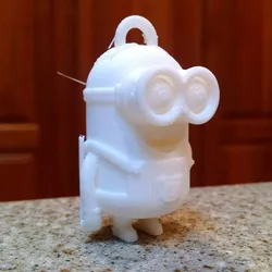 Home Decorations & Ornaments STL تنزيل - Mini Minion Keychain - 3D Shape Craft