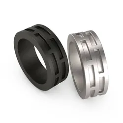 Jewelry & Accessories STL indir - AC-MENS-RING-085 - AYUSH CRATION