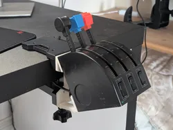 Logitech/Saitek Throttle Quadrant Angle Adapter