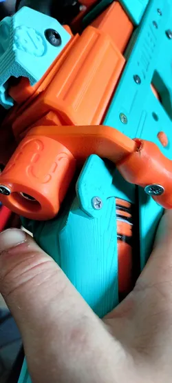 reinforced Bolt with screw for Smiley bolt action blaster