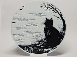 Sitting Cat - Coaster