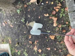 Tentstake, hook for screws