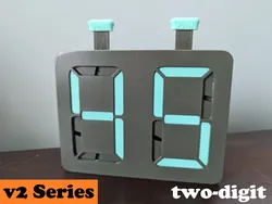 7 Segment Counter Body, v2.1, Two-Digit