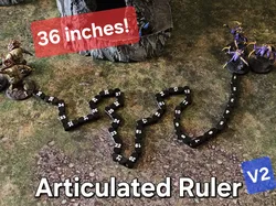 Articulated Print-in-Place Ruler - 36 inches!