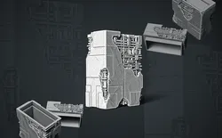 Board Games & Card Games STL indir - Sci-Fi Tech Container #RoZ - RuslanOz