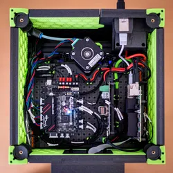 Bottom electronics compartment mod for Voron 0.2