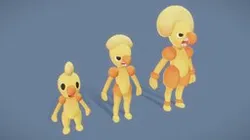 Cartoon Characters - Nosedman Warriors