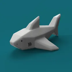 Characters & Creatures STL Descărcare - Shark - Furqan03