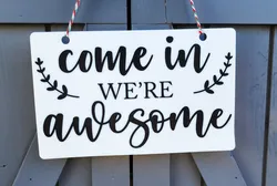 Come in we're awesome Sign MMU/AMS + Single-Color Models