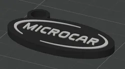 Microcar Keychain