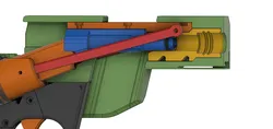 No Brass! Brassless breech for the Smiley blaster.