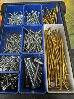 Screw box divider - double length