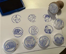 The Quirky Stamp Collection: From Turtle to T-Rex