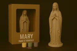 Virgin Mary – Paint-It-Yourself