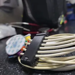 12 Lead ECG Cable Minders - Print-In-Place