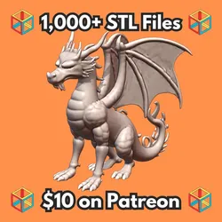 28mm DND Old Wise Noble Valiant Dragon Defender Miniature MineeForm FDM 3D Print STL File