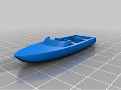 Boat keychain