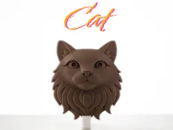 Cat Head – Ready-to-Hang Wall Sculpture