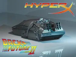 DeLorean edition - HyperX Pulsefire Saga