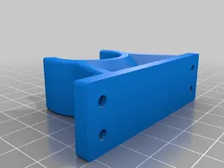 Door holder with screws