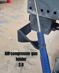 Fișiere pentru imprimante 3D | Fișier 3MF | Air compressor gun holder
longer model
