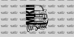 Home Decorations & Ornaments STL Download - volkswagen golf mk2 gti front oldschoolby BronCustoms