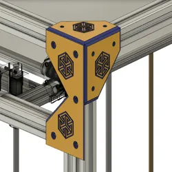 Hypercube Evolution Bracket and spacer