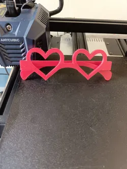 Jewelry & Accessories STL تنزيل - Heart goggles - Rijwan saifi