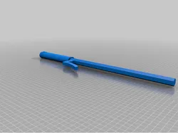 Jutte model for practice Ikkaku-ryū juttejutsu v1
