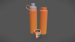 Orange Water Bottle
