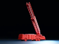 Print-in-Place Firetruck