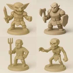Simple DnD figures