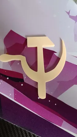 sovietic hammer and sickle