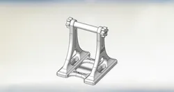 Support pour Bobines de Filaments 3D (<3Kg)