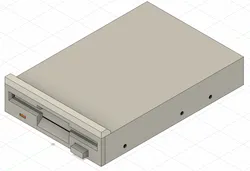 Tandy or Amiga Floppy Drive Height Extension