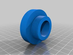 Thermostat adapter for Oventrop M30x1.5 screw M30x1.5 nut