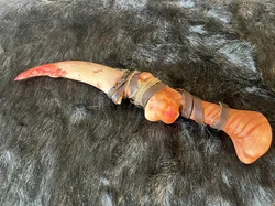 Tooth Dagger Replica: Inspired by Raised By Wolves Diablo 4